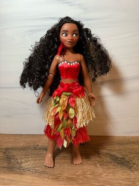 Disney Store Singing Moana Doll Works